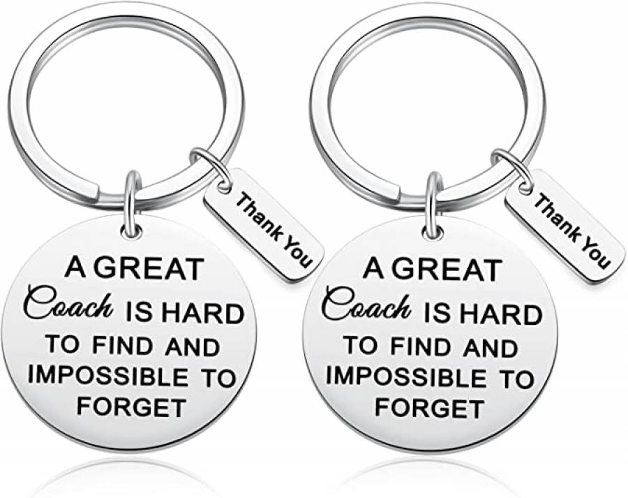 End of The Season Coach Keychain Gift